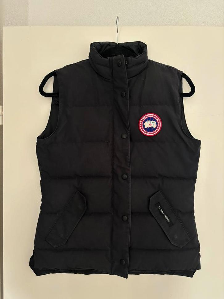 Canada Goose Bodywarmer maat S, Kleding | Dames, Bodywarmers, Zo goed als nieuw, Maat 36 (S), Zwart, Ophalen