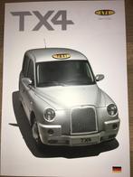 2x LTI London Taxi TX4 + eTX4 brochure/folder (was Austin), Ophalen of Verzenden, Zo goed als nieuw, Overige merken