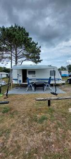 Te koop Hobby 500 KMFE, Caravans en Kamperen, Caravans, Schokbreker, Hobby, Particulier, Frans bed