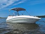 Consoleboot Quicksilver Commander 505 met geremde trailer, Gebruikt, Ophalen of Verzenden, 3 tot 6 meter, Buitenboordmotor