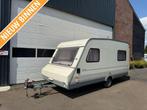 Delta 4300 TZ + voortent + luifel, Caravans en Kamperen, Caravans, Overige typen, Bedrijf, Treinzit, Koelkast
