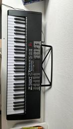 Keyboard Max key lighting kb5 met boek standaard en mic, Muziek en Instrumenten, Keyboards, Ophalen of Verzenden, Zo goed als nieuw