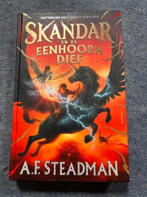 A.F. Steadman - Skandar en de eenhoorndief, Boeken, Kinderboeken | Jeugd | 13 jaar en ouder, Zo goed als nieuw, Ophalen of Verzenden
