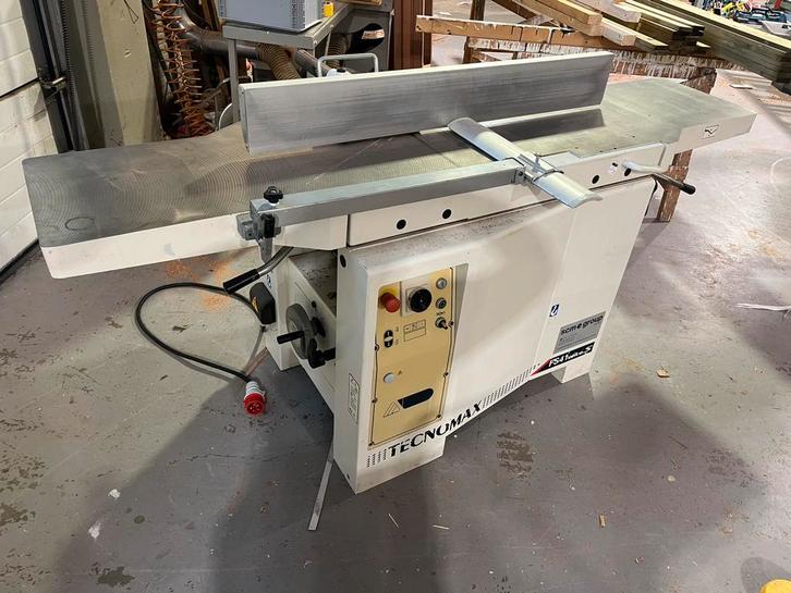 vlak-vandiktebank  SCM Tecnomax FS41 Elite S, Doe-het-zelf en Verbouw, Schaafmachines, Zo goed als nieuw, Ophalen