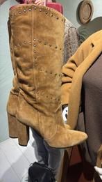Paul Warmer suede leren laarzen camel 39, Ophalen of Verzenden, Zo goed als nieuw, Bruin, Hoge laarzen