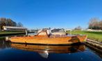 [moet weg] Houten Notarisboot op stallingstrailer [moet weg], Watersport en Boten, Ophalen, Gebruikt, Binnenboordmotor, Overige brandstoffen