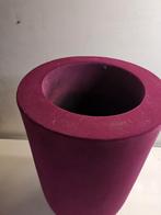 Mooie fluwelen bloempot paars, Tuin en Terras, Bloempotten, 25 tot 40 cm, Rond, Binnen, Ophalen of Verzenden