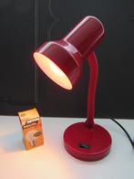 Leuke bureaulamp brandweerrood Massive, Huis en Inrichting, Lampen | Tafellampen, NVT, Jaren 80  Eighties, NVT, Ophalen of Verzenden