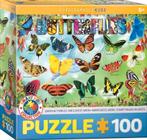 Eurographics - Garden Butterflies - 100XXL stukjes, Hobby en Vrije tijd, Minder dan 500 stukjes, Ophalen of Verzenden, Legpuzzel