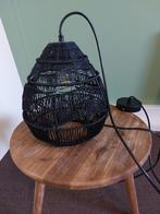 2x Zwarte Touw Hanglampjes - Zo Goed Als Nieuw!, Ophalen, Zo goed als nieuw, Stof, Minder dan 50 cm