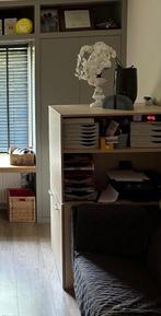 Bureau kantoor kast met lades, Huis en Inrichting, Kasten | Roldeurkasten en Archiefkasten, 50 tot 100 cm, Overige materialen
