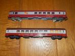 Jouef 2 Restauratiewagens “Gril Express” LS-modellen., Hobby en Vrije tijd, Modeltreinen | H0, Gelijkstroom, Jouef, Wagon, Ophalen of Verzenden