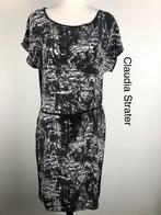 Claudia Strater Jurk 100% zijde (mt: 36) ZR/8738, Zwart, Claudia Strater, Ophalen of Verzenden, Zo goed als nieuw