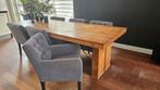 Teakhouten eettafel, Ophalen, Teakhout, 200 cm of meer, 50 tot 100 cm