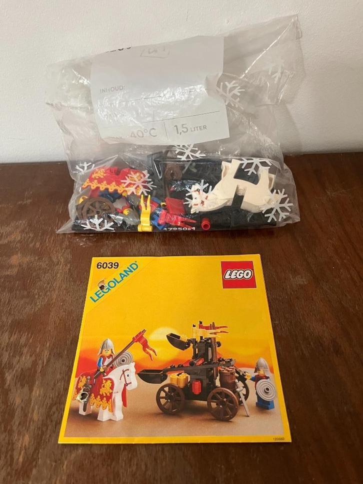 LEGO set 6039 “Twin-Arm Launcher” uit 1988, Kinderen en Baby's, Speelgoed | Duplo en Lego, Gebruikt, Lego, Complete set, Ophalen of Verzenden