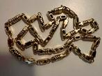 Gouden koningsketting ✅ montecarlo 93 gram massief 14k, Ophalen, Zo goed als nieuw, Goud, Goud