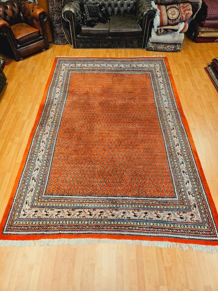 OPRUIMACTIE! Perzisch Handgeknoopt Sarough Mir Tapijt., Huis en Inrichting, Stoffering | Tapijten en Kleden, Zo goed als nieuw