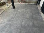 Tegels 44 stuks  grezzo 5 cm, Tuin en Terras, Ophalen, Zo goed als nieuw, 10 m² of meer, Beton