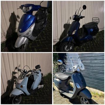 Scooter, Vespa, Peugoet, Aprilia en BTC