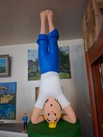 Kuifje yoga figuur één meter handgeschilderd, Ophalen of Verzenden, Nieuw, Overige typen