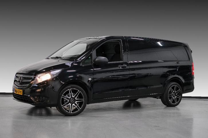 Mercedes-Benz Vito 119 CDI 190 PK | Automaat | MY 2016 Zwart, Auto's, Bestelauto's, Bedrijf, ABS, Achteruitrijcamera, Airbags