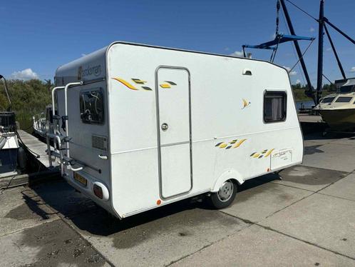 Sterckeman Starlett 420 CP + Vol. auto mover BOUWJAAR: 2004, Caravans en Kamperen, Caravans, Bedrijf, tot en met 4, 750 - 1000 kg