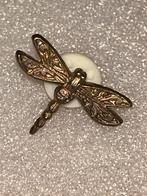 Pin libelle, Ophalen of Verzenden, Zo goed als nieuw, Dier of Natuur, Speldje of Pin