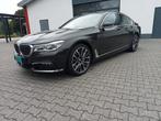 BMW 740 SERIE D XDRIVE 320PK SCHADEVRIJ EXPORT EX BPM EXPORT, Auto's, Automaat, Bruin, 320 pk, Leder