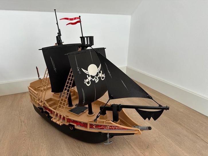 Playmobil Piraten aanvalsschip – 6678, Kinderen en Baby's, Speelgoed | Playmobil, Gebruikt, Complete set, Ophalen of Verzenden