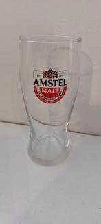Authentiek Amstel Malt glas, Verzamelen, Ophalen of Verzenden, Nieuw, Glas of Glazen, Amstel