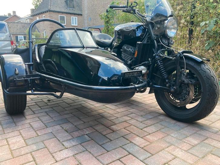 Zijspan triumph speedtriple met squire, Motoren, Motoren | Zijspanmotoren, meer dan 35 kW, 3 cilinders, Ophalen