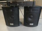 DAP MC-10 Speakers & KODA Versterker Set, Ophalen of Verzenden, Gebruikt, Minder dan 500 watt, P.A.
