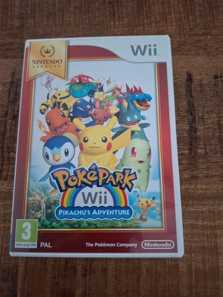 Nintendo wii Pokepark pikachu s Adventure., Spelcomputers en Games, Games | Nintendo Wii, Zo goed als nieuw, Avontuur en Actie