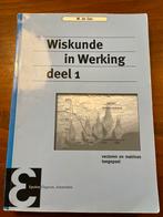 Wiskunde in Werking deel 1 - M. de Gee, Ophalen of Verzenden, Beta, Gelezen, HBO
