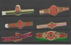 Klassiek lot 33   DIVERSE sigarenbandjes, Ophalen, Gebruikt, Sigarenbandjes