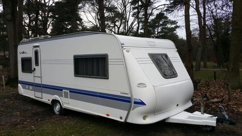 Hobby Excellent 560 UFF, Caravans en Kamperen, Caravans, Particulier, tot en met 4, 1250 - 1500 kg, Rondzit, Hobby, Vast bed, Overige typen