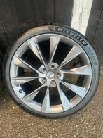 Originele Tesla model S turbine velgen 21? 5x120 breedset, Auto-onderdelen, Banden en Velgen, Gebruikt, 265 mm, Banden en Velgen