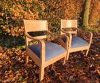 2 stoelen art deco, Huis en Inrichting, Stoelen, Ophalen, Zo goed als nieuw, Bruin, Twee