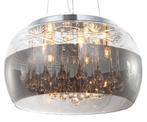 Designer Crystal Hanglamp Kroonluchter Ø40cm. Socket 5 x G9, Ophalen of Verzenden, Nieuw, Glas, Minder dan 50 cm