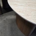 Organische Salontafel Laycie Travertinlook van Lifestylefurn, Ophalen