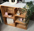 Leuke witte opberg kist met open vakjes., Ophalen, Zo goed als nieuw