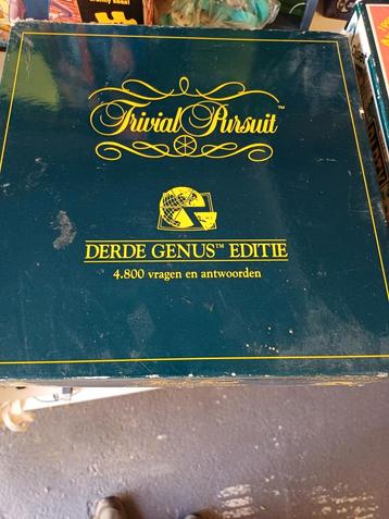 Trivial Pursuit Derde Genus Editie beschikbaar voor biedingen