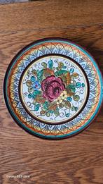 Vintage Majolica aardewerk handgeschilderd., Ophalen of Verzenden