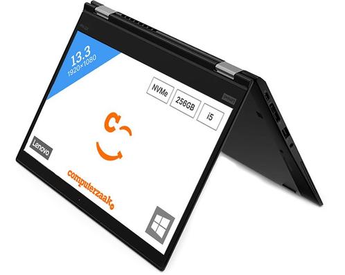 Lenovo ThinkPad x13 Yoga Gen 1/Intel Core i5 1.6GHz/8GB/256G, Computers en Software, Windows Laptops, Refurbished, 13 inch, 4 Ghz of meer