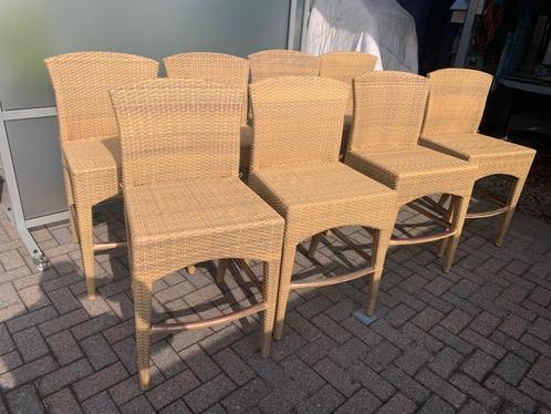 ✅‼️8 gloster High Dining stoelen ‼️✅ ✅ 800 euro ✅ prachtige, Huis en Inrichting, Barkrukken, Zo goed als nieuw, 5 krukken of meer