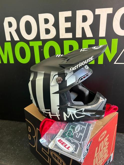 BELL Moto-9S Flex crosshelm - Fasthouse MC Core Matte, Motoren, Kleding | Motorhelmen, Offroadhelm, M, Overige merken, Nieuw met kaartje