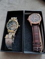 Horloge Set - Bubble & Wave, Overige merken, Staal, Polshorloge, Ophalen of Verzenden