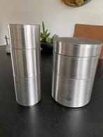 Ikea stapelo pberg potten, Huis en Inrichting, Ophalen, Zo goed als nieuw, Glas, Pot, Bus of Blik