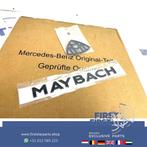 W223 MAYBACH LOGO SET (2x) LOGO ZWART Mercedes G63 A45S CLA4, Ophalen of Verzenden, Nieuw, Achter, Mercedes-Benz