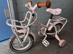 Hello Kitty Kinderfiets met Zijwieltjes 12 inch, Ophalen, Gebruikt, 14 inch of minder, Handrem